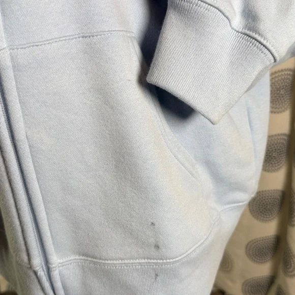 GAP Sky Blue Zip-Up Hoodie - Picture 5 of 7